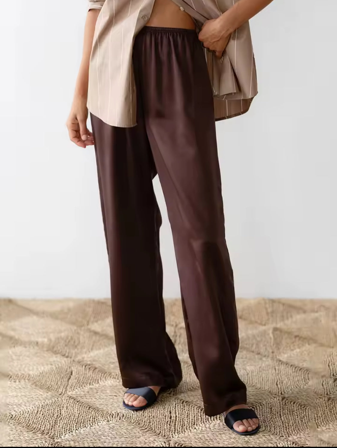 PANTALONI SATINATI
