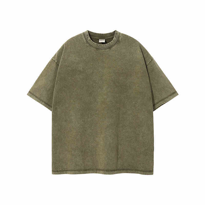 T-SHIRT OVERSIZE EFFETTO SLAVATO