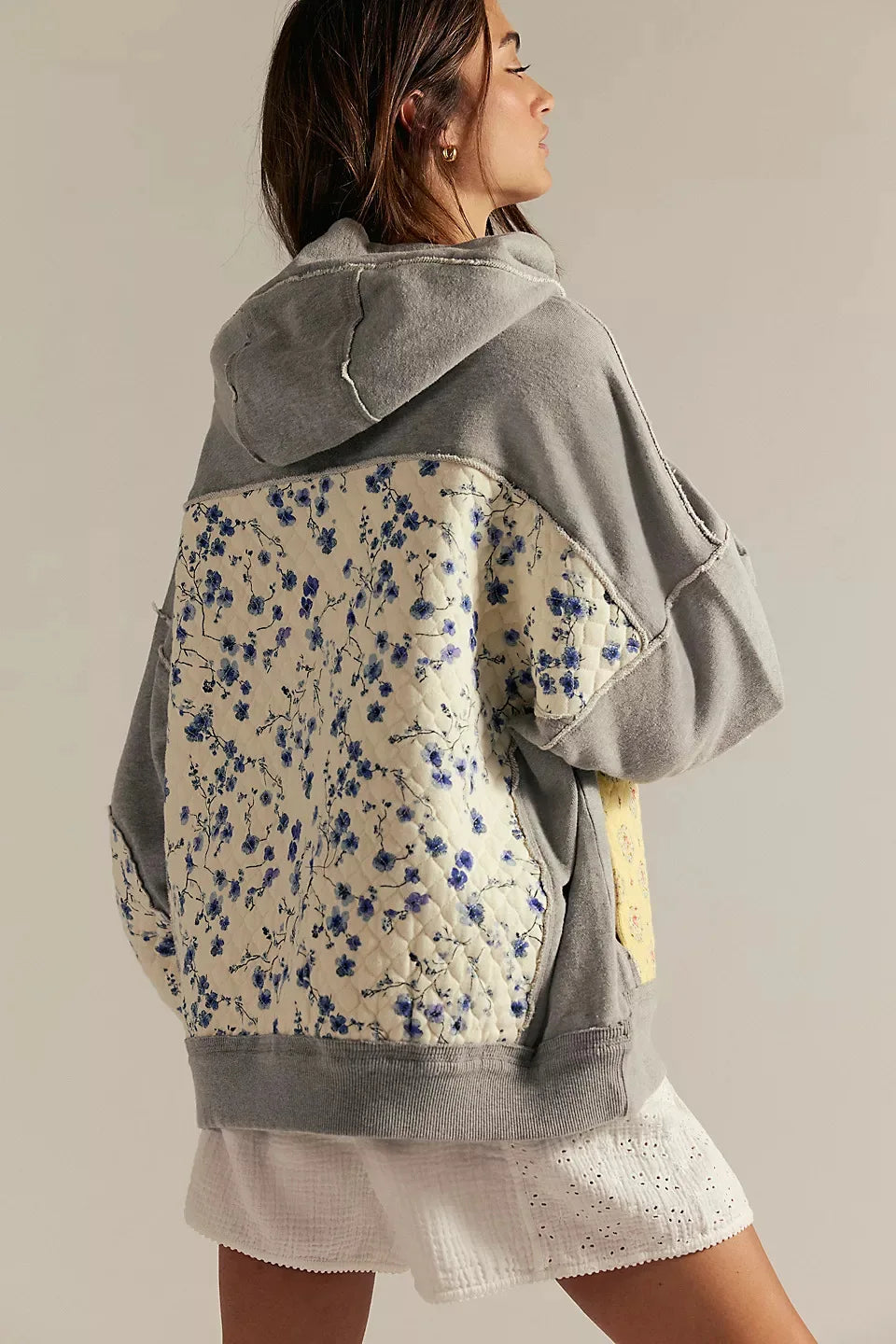 MAXI FELPA COMBINATA PATCHWORK
