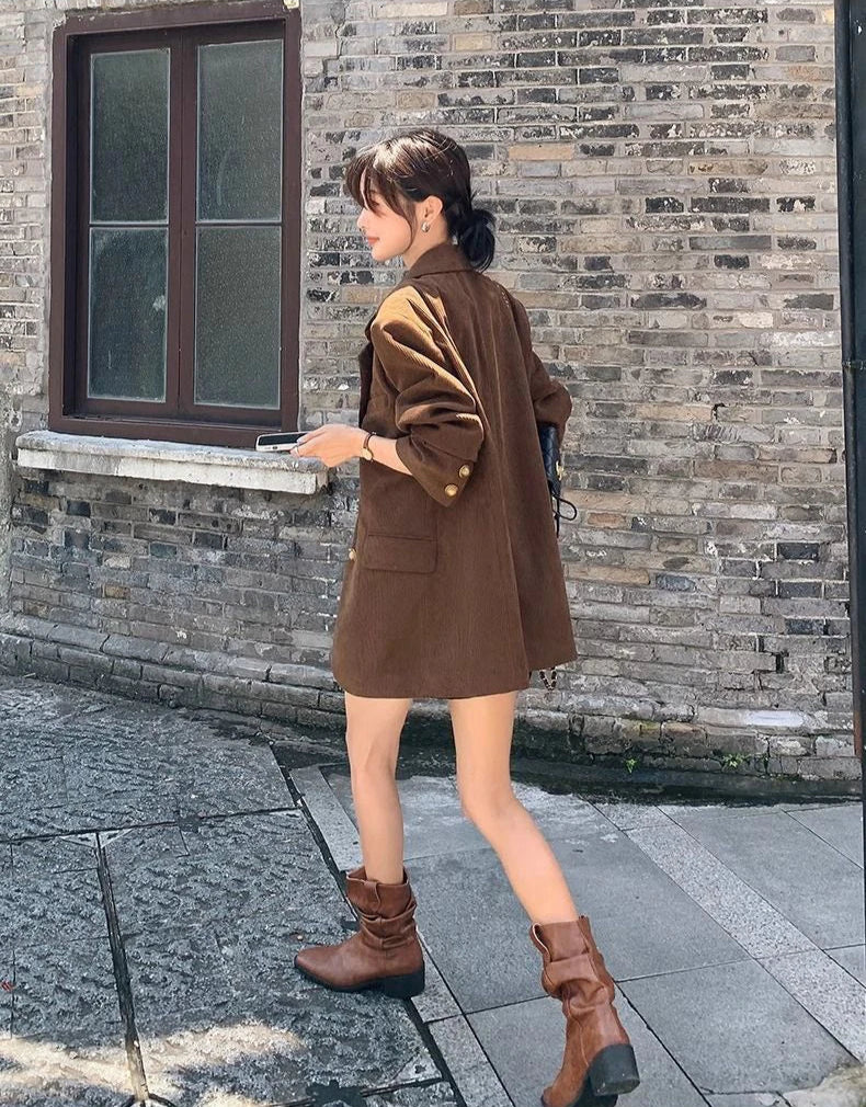 BLAZER IN VELLUTO