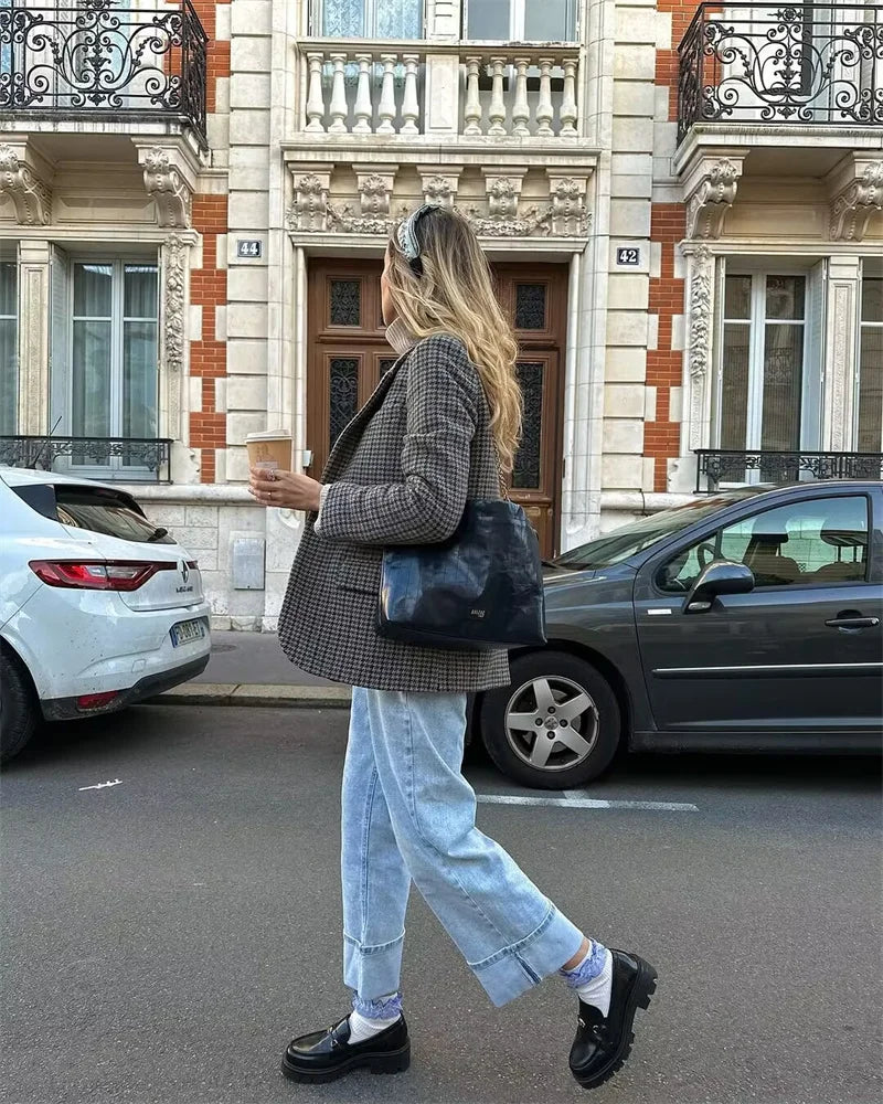 BLAZER PIED DE POULE