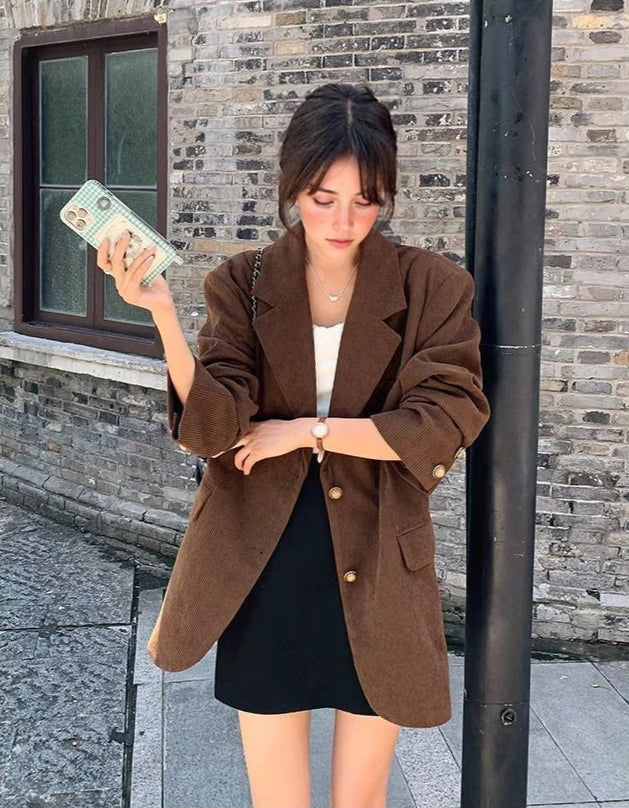 BLAZER IN VELLUTO