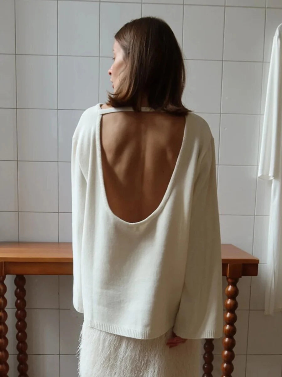 MAGLIA AMPIA SCHIENA SCOPERTA