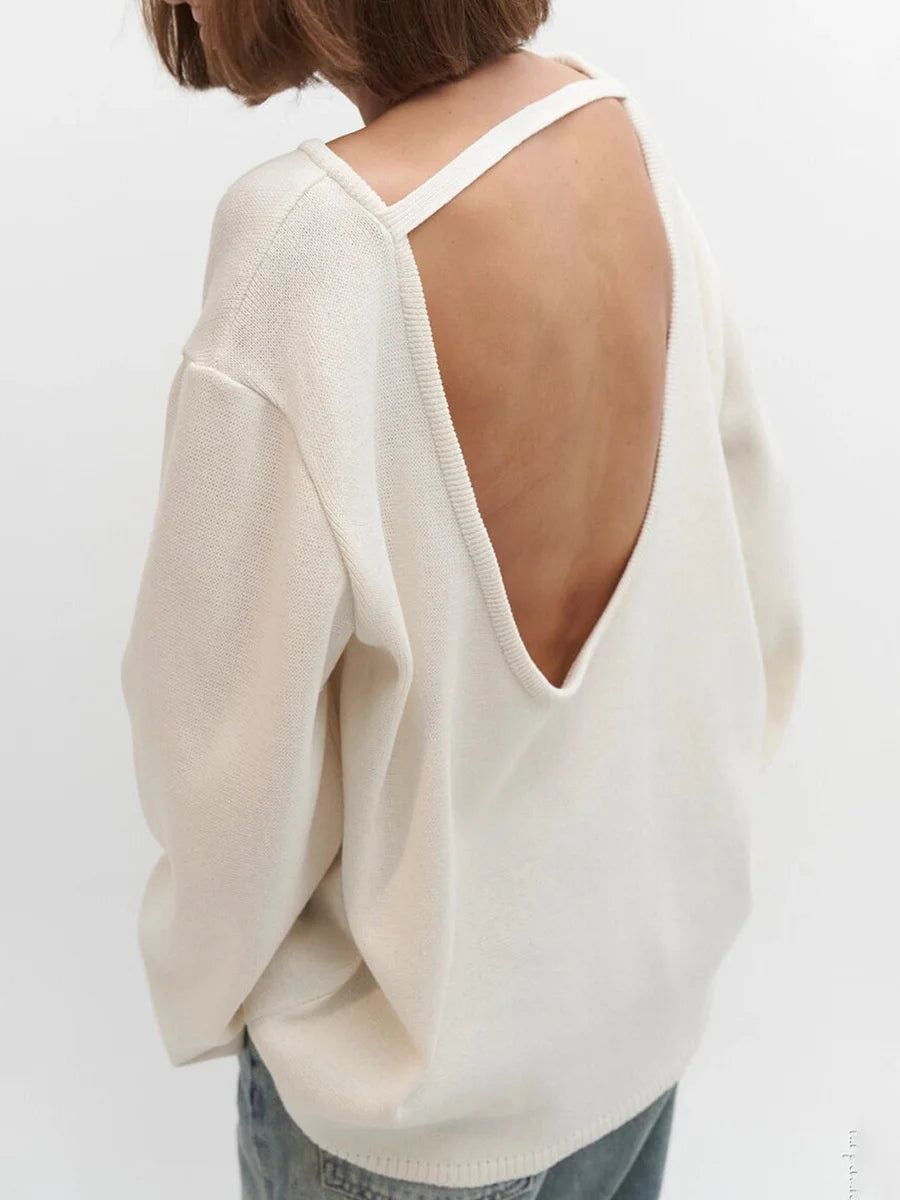 MAGLIA AMPIA SCHIENA SCOPERTA