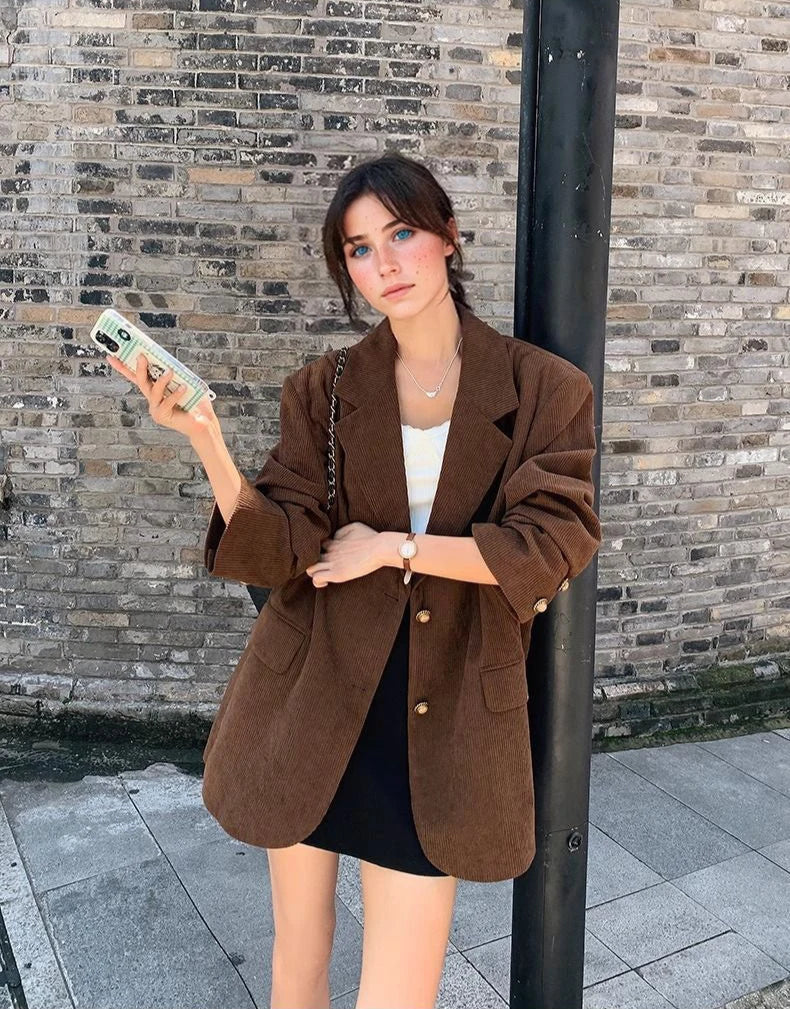 BLAZER IN VELLUTO