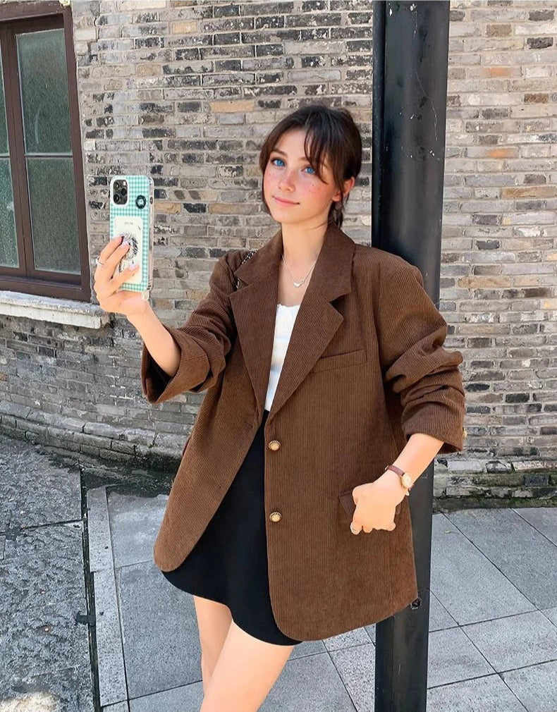 BLAZER IN VELLUTO