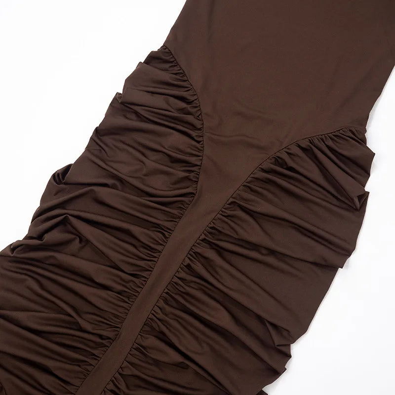 VESTITO DRAPPEGGIATO ELEGANTE