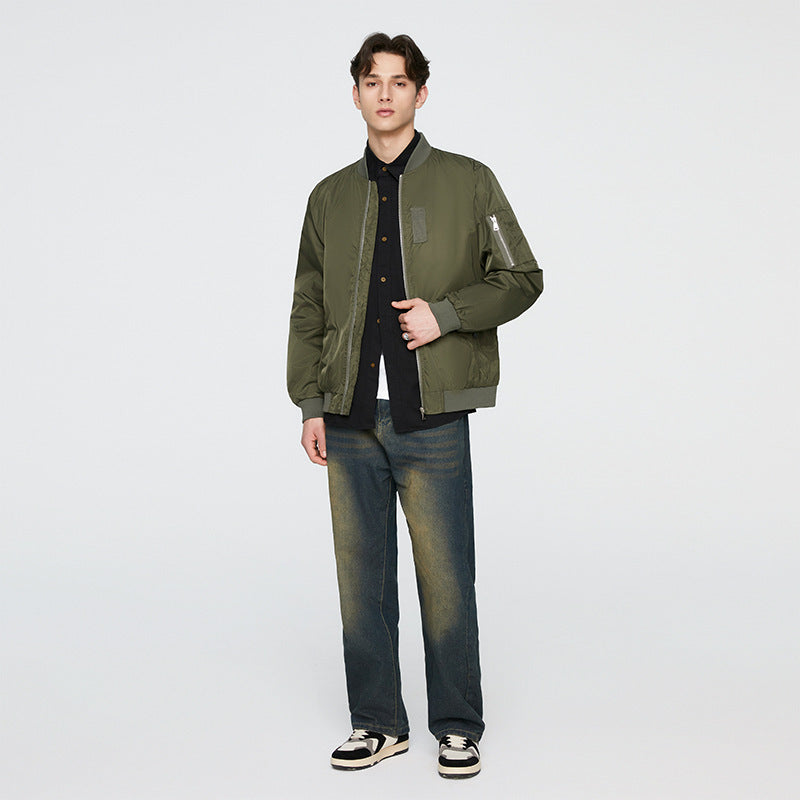 BOMBER IN NYLON