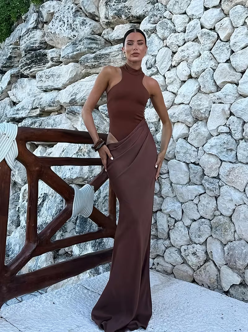 VESTITO COMBINATO LUNGO