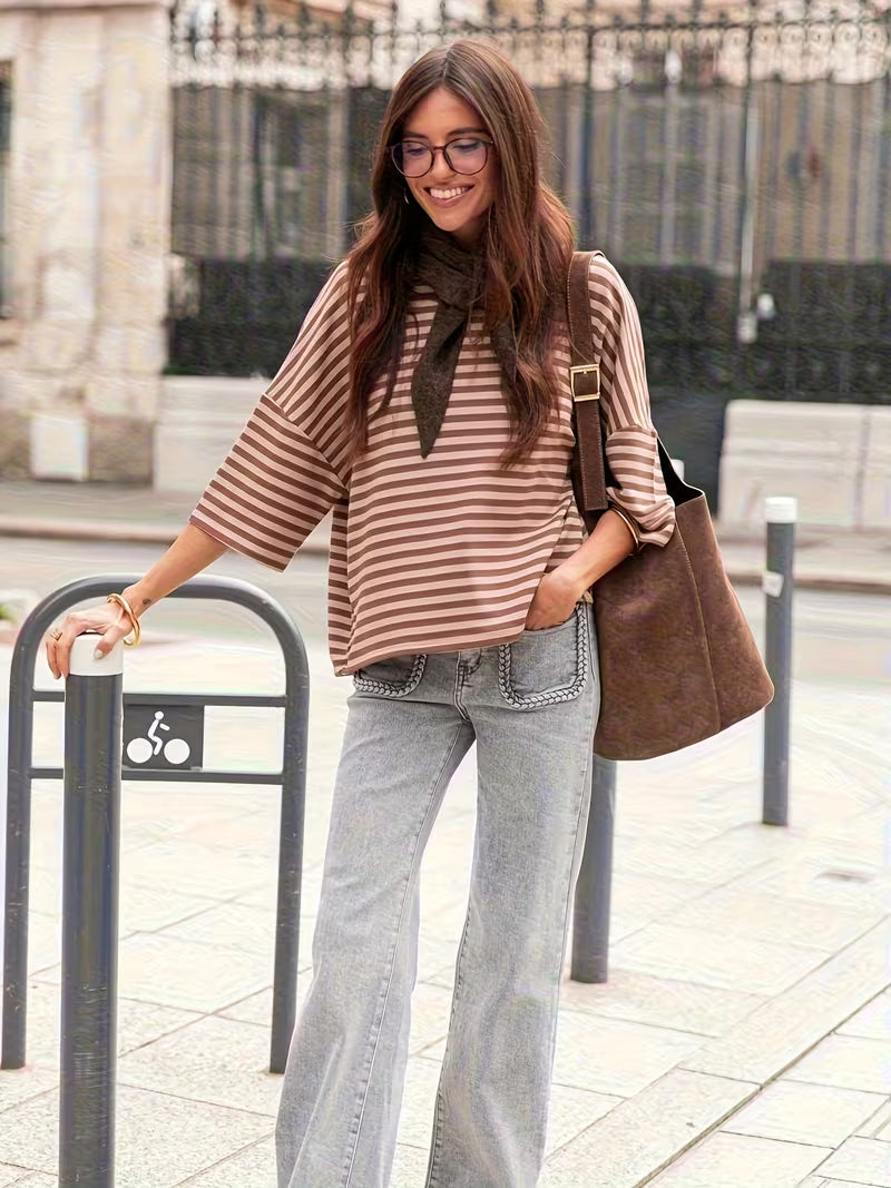 T-SHIRT A RIGHE