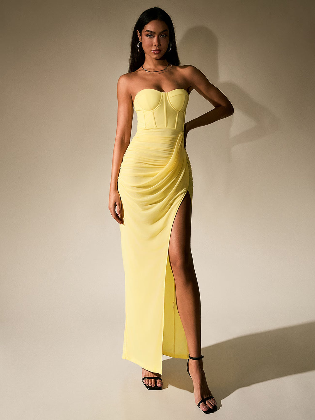 ABITO MIDI BUSTIER