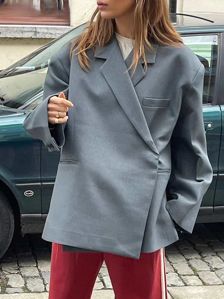 BLAZER OVER ASIMMETRICO