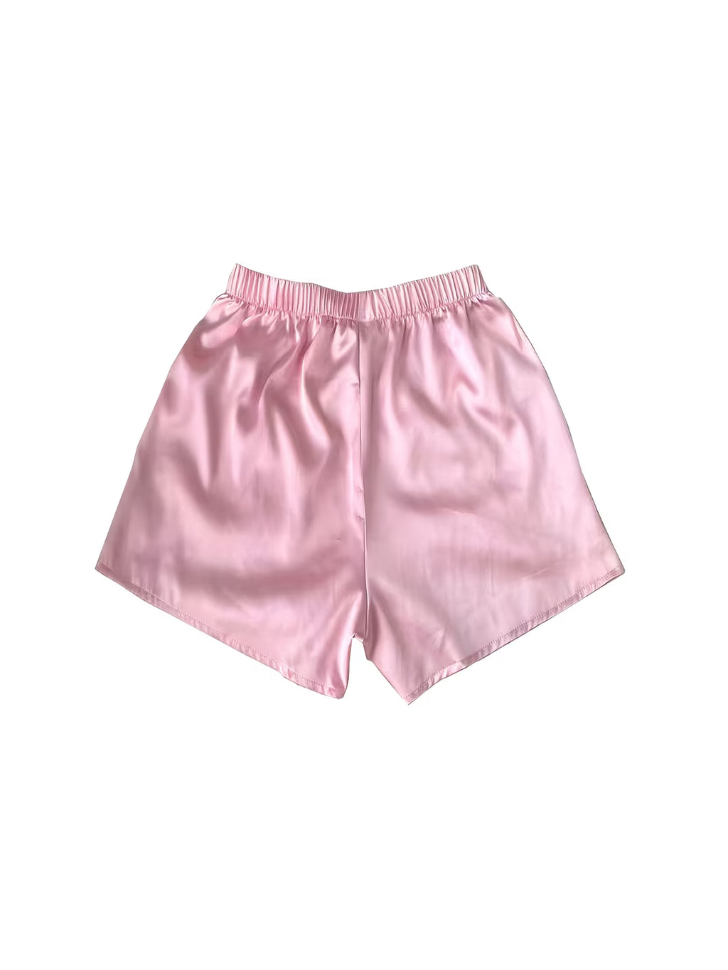 SHORTS IN RASO CON PIZZO