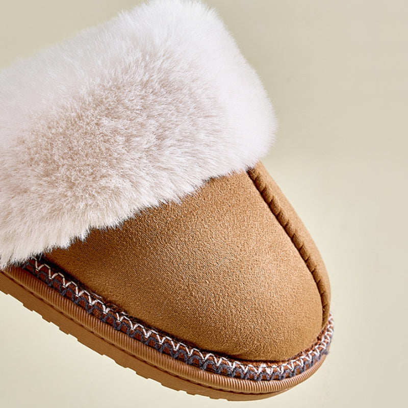 PANTOFOLE SLIP ON ECOPELLICCIA