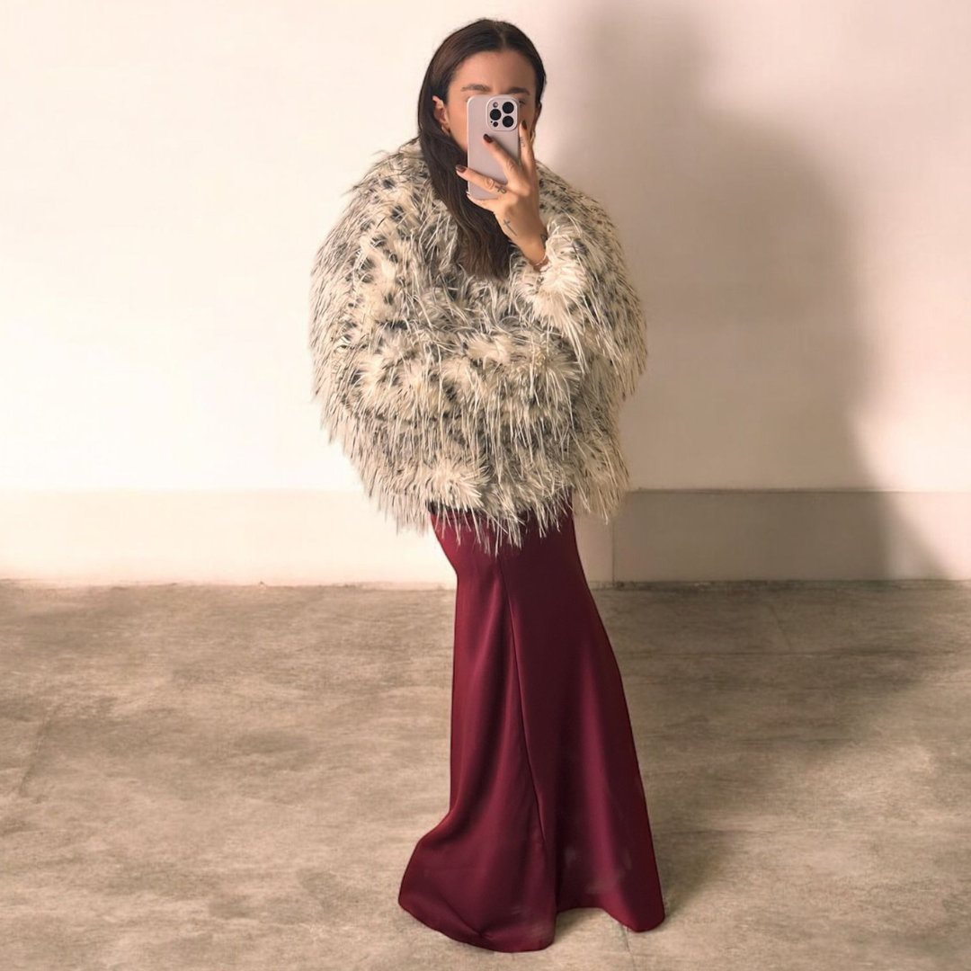 SPOTTED ECO-FUR✨24/48h DELIVERY✨