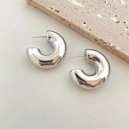 OPEN HOOP EARRINGS