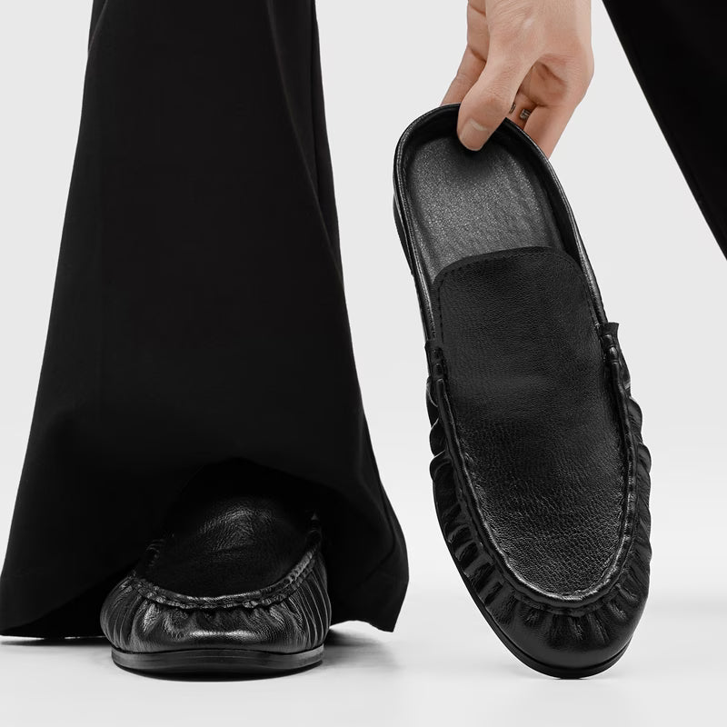 MOCASSINO SLINGBACK ARRICCIATO
