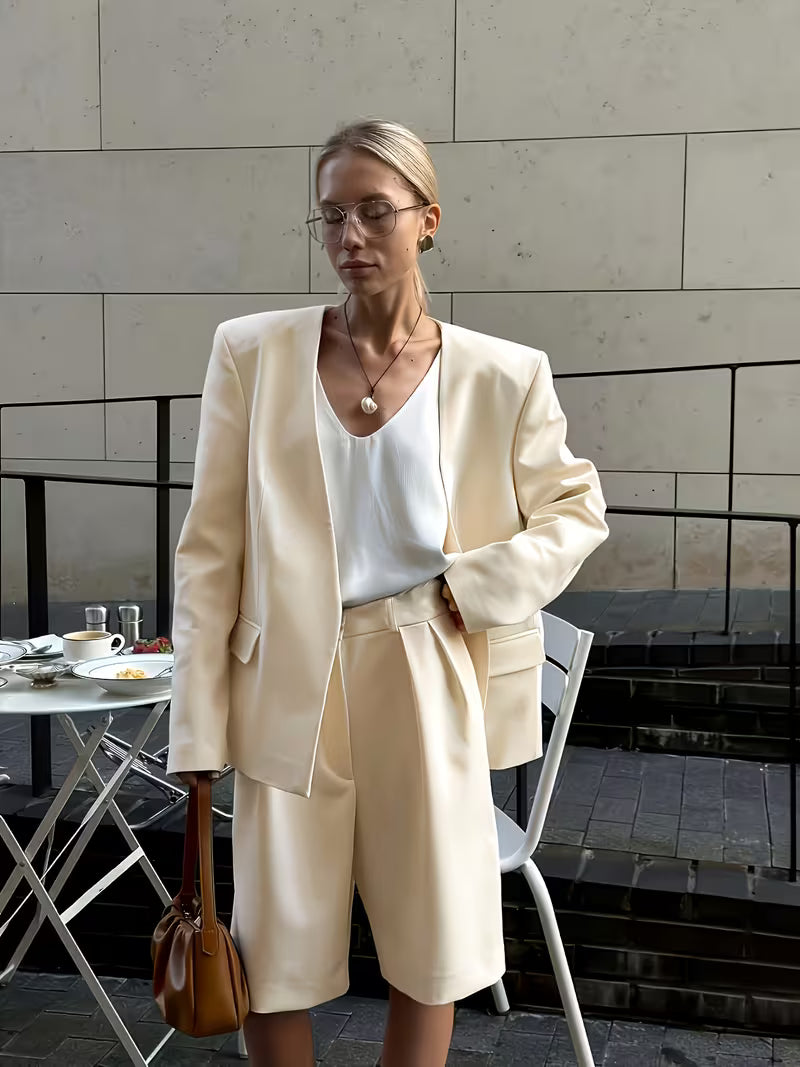 COMPLETO BLAZER E BERMUDA