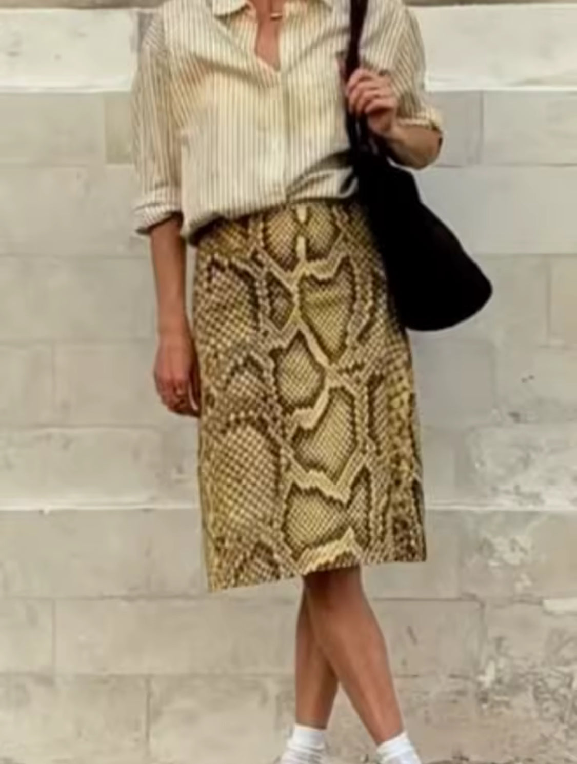 GONNA IN ECOPELLE PITONATA