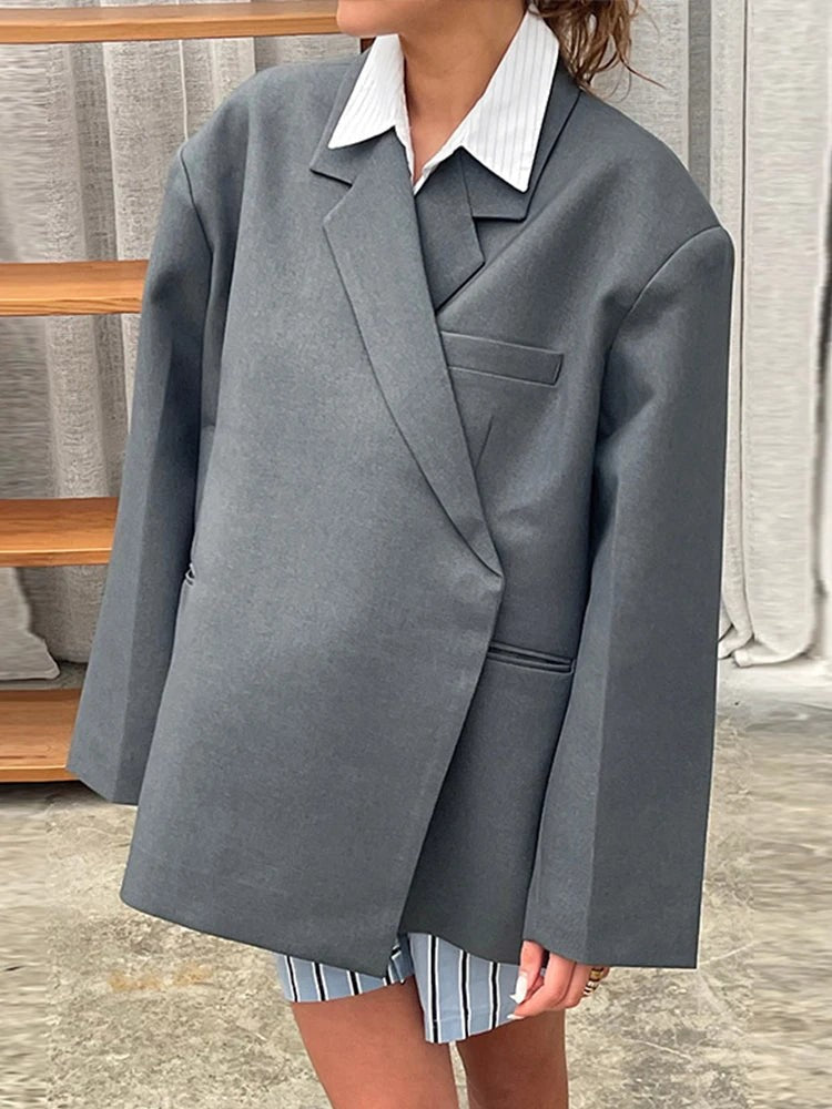 BLAZER OVER ASIMMETRICO