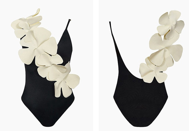 COSTUME INTERO APPLICAZIONE FLOREALE