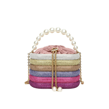 BORSA LUXURY CON PERLE