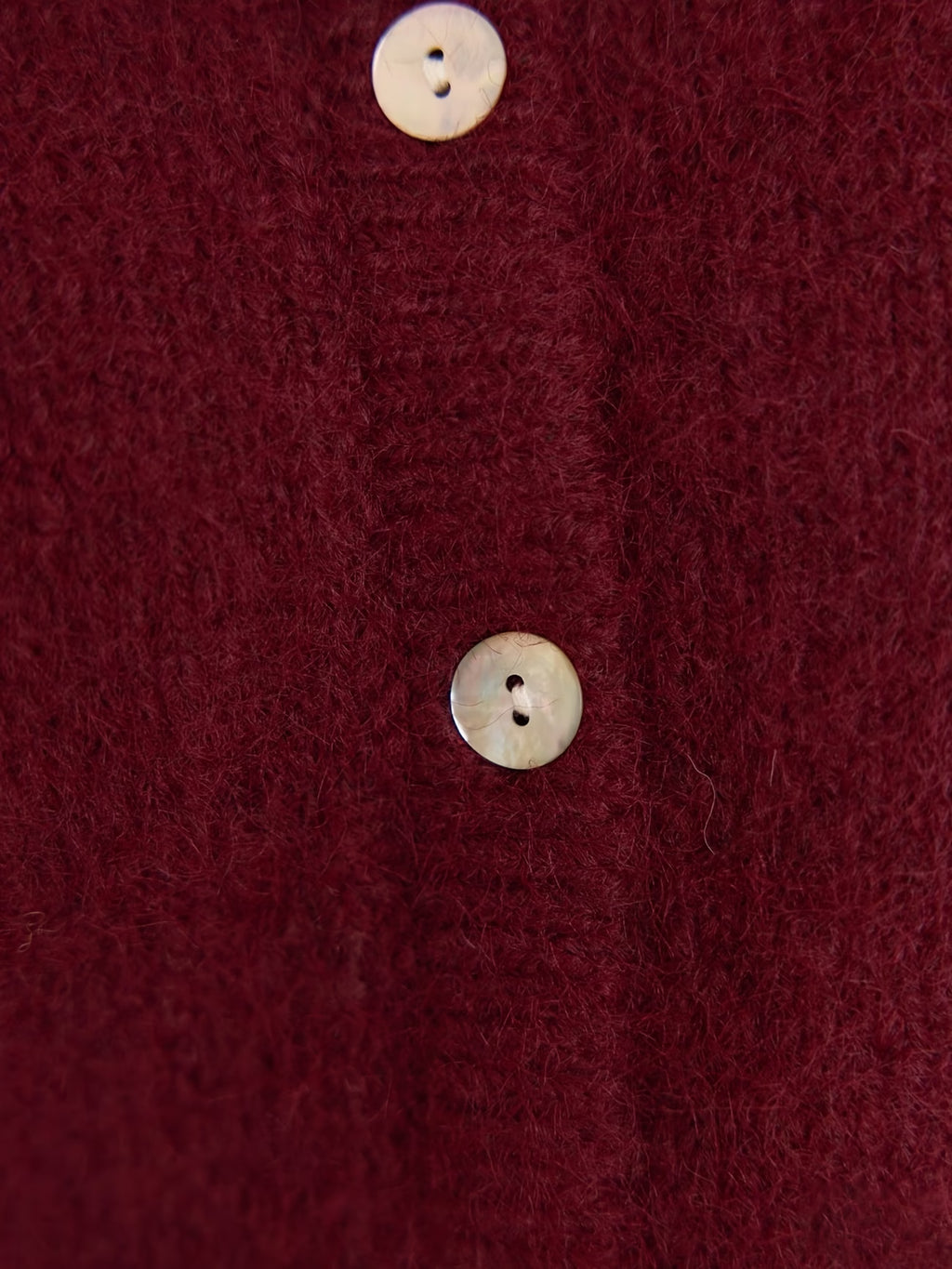 CARDIGAN BORDEAUX