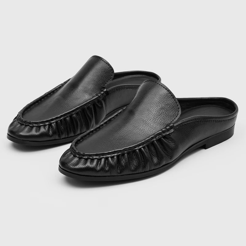 MOCASSINO SLINGBACK ARRICCIATO
