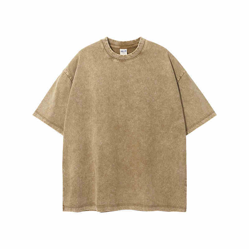 T-SHIRT OVERSIZE EFFETTO SLAVATO