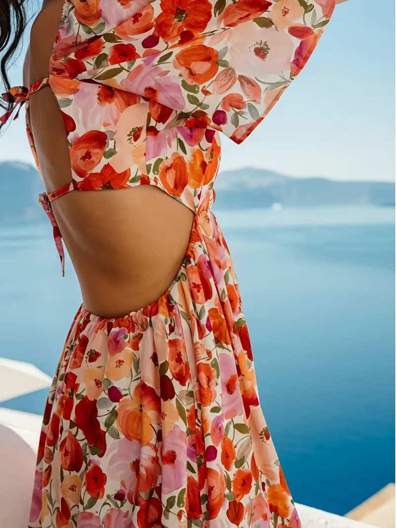 VESTITO MINI FLOREALE