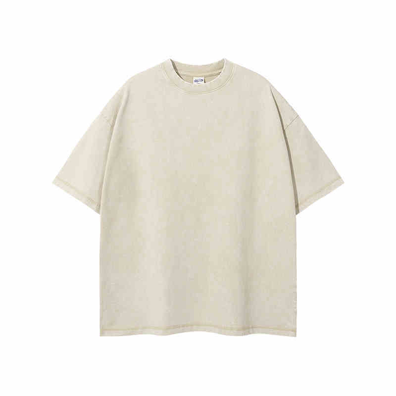 T-SHIRT OVERSIZE EFFETTO SLAVATO