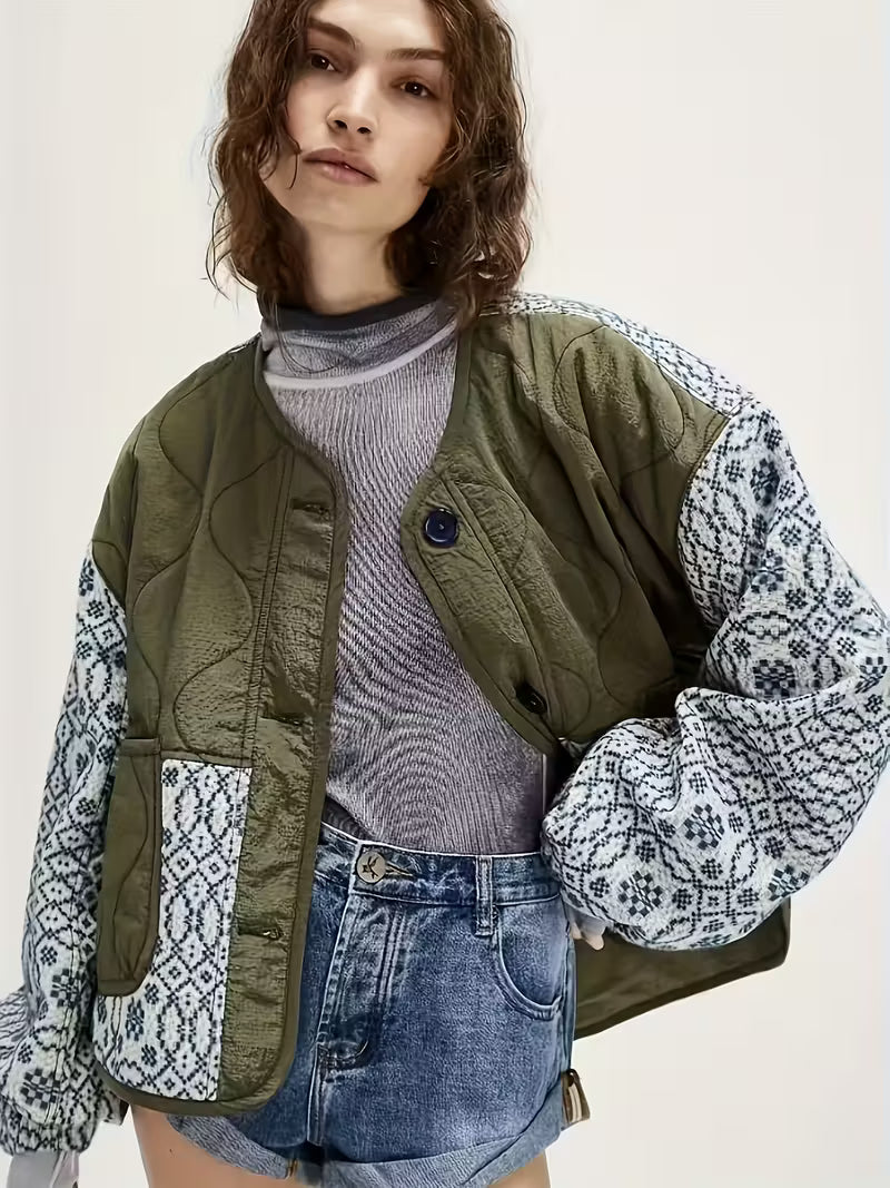 GIUBBINO TRAPUNTATO COMBINATO