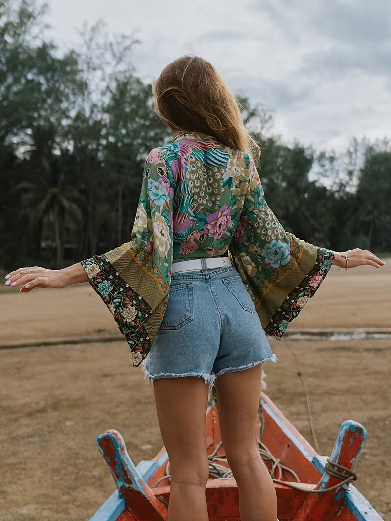 CAMICIA KIMONO BOHO