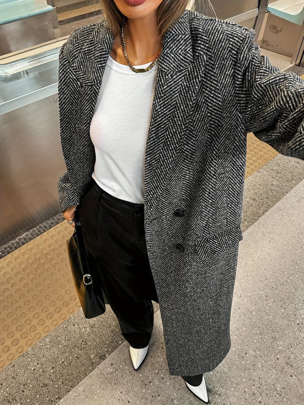 CAPPOTTO LUNGO SPIGATO