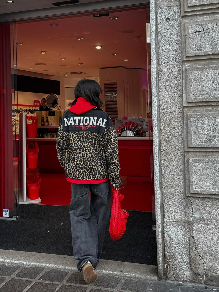 DENIM JACKET WITH PRINT✨DELIVERY 24/48h✨