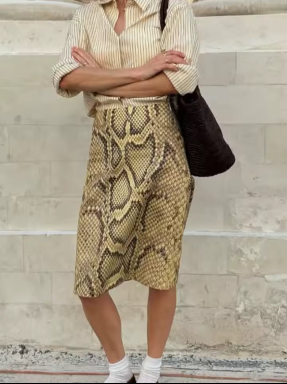 GONNA IN ECOPELLE PITONATA