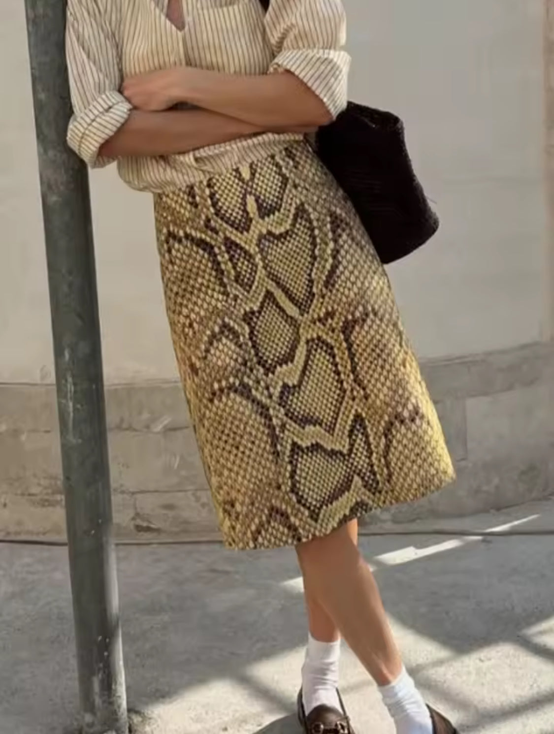 GONNA IN ECOPELLE PITONATA