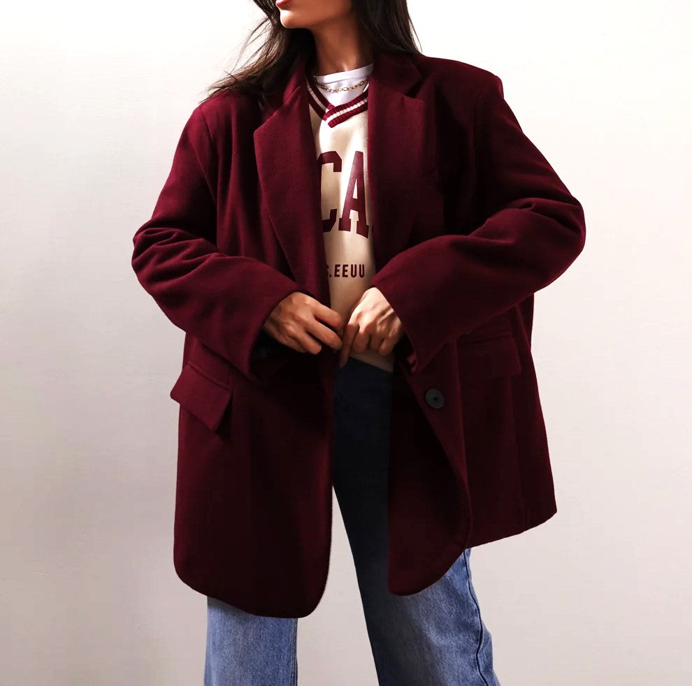 OVERSIZE BLAZER COAT✨DELIVERY 24/48h✨