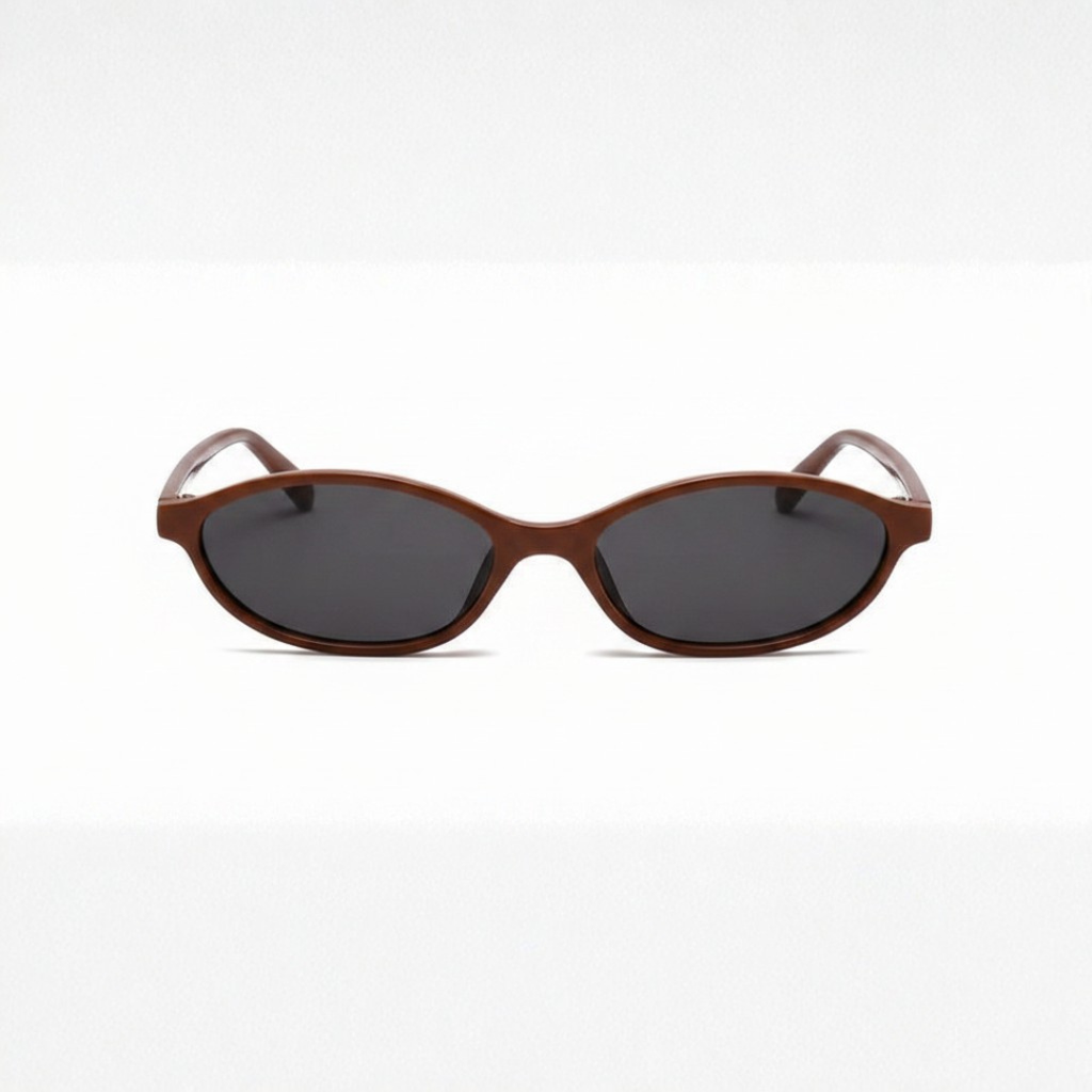 OCCHIALI DA SOLE MICRO OVAL TABACCO