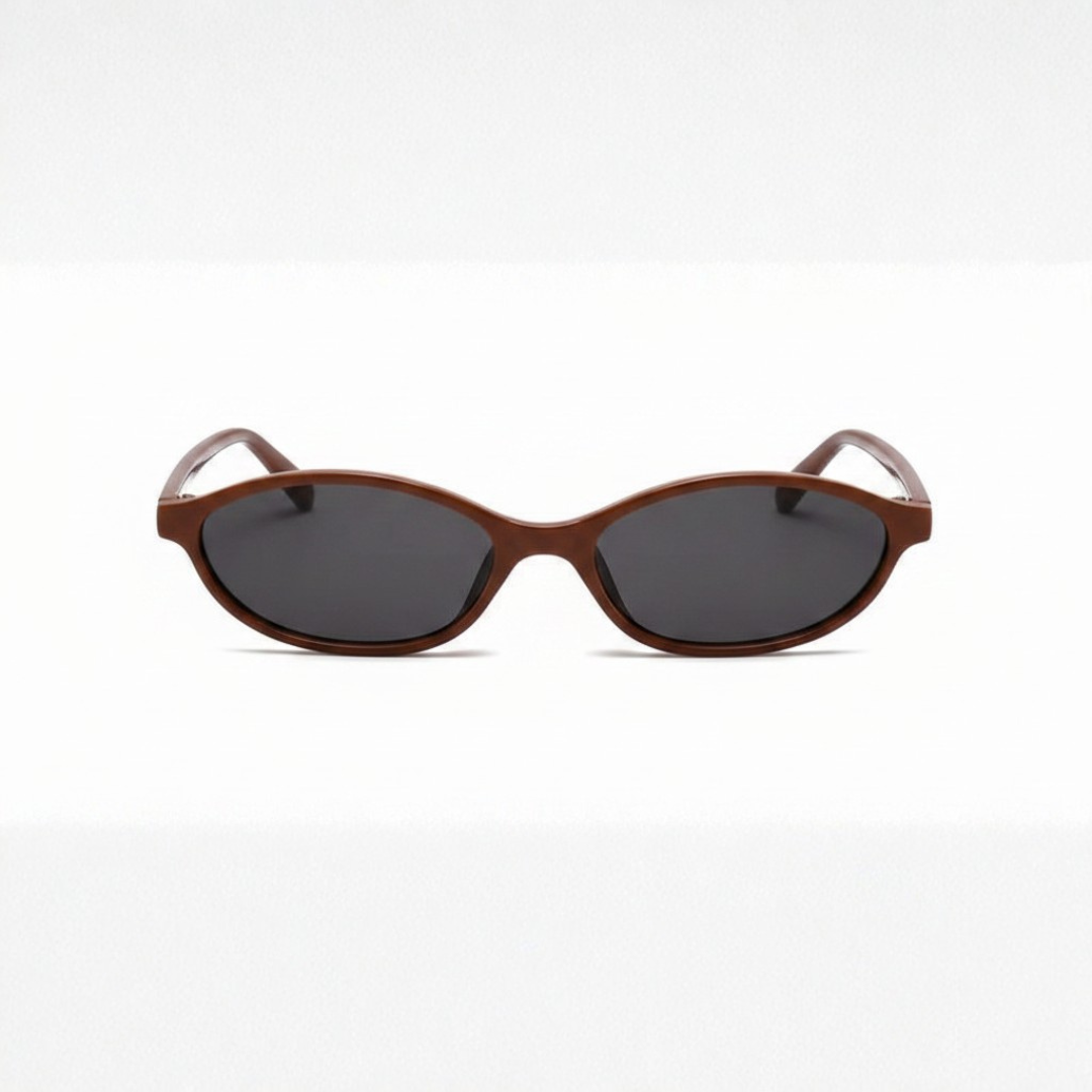 OCCHIALI DA SOLE MICRO OVAL TABACCO