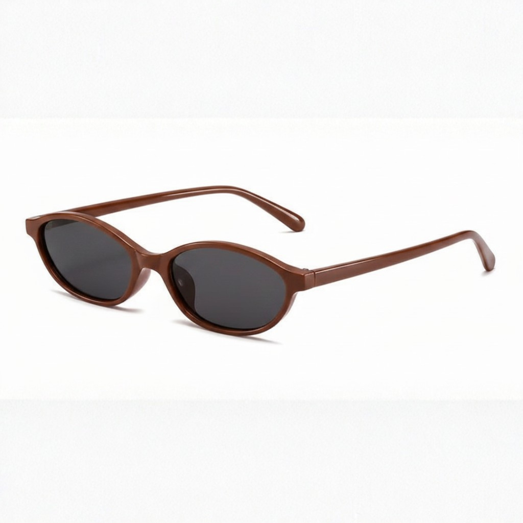 OCCHIALI DA SOLE MICRO OVAL TABACCO