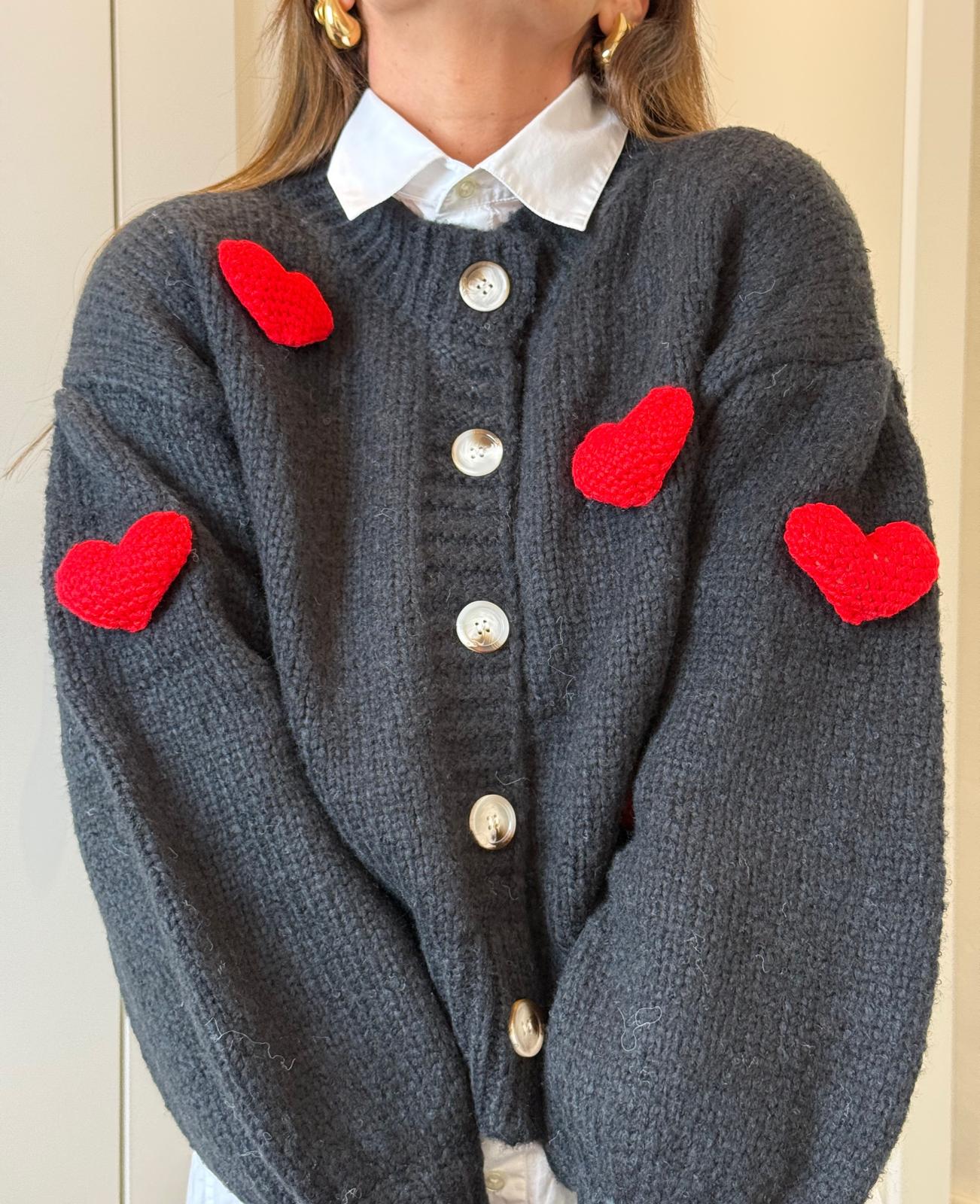 CARDIGAN CUORI