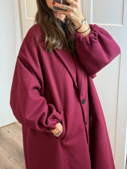 CAPPOTTO LUNGO OVERSIZE