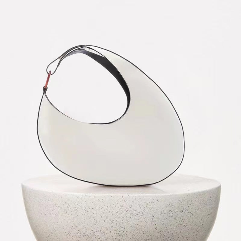 BORSA A SPALLA OVALE