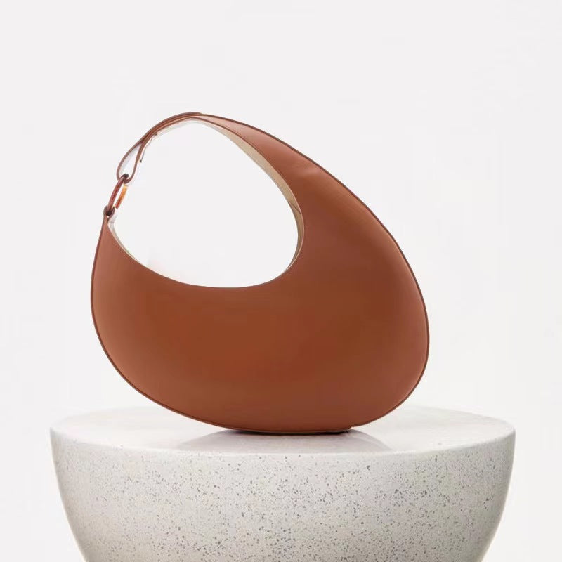 BORSA A SPALLA OVALE