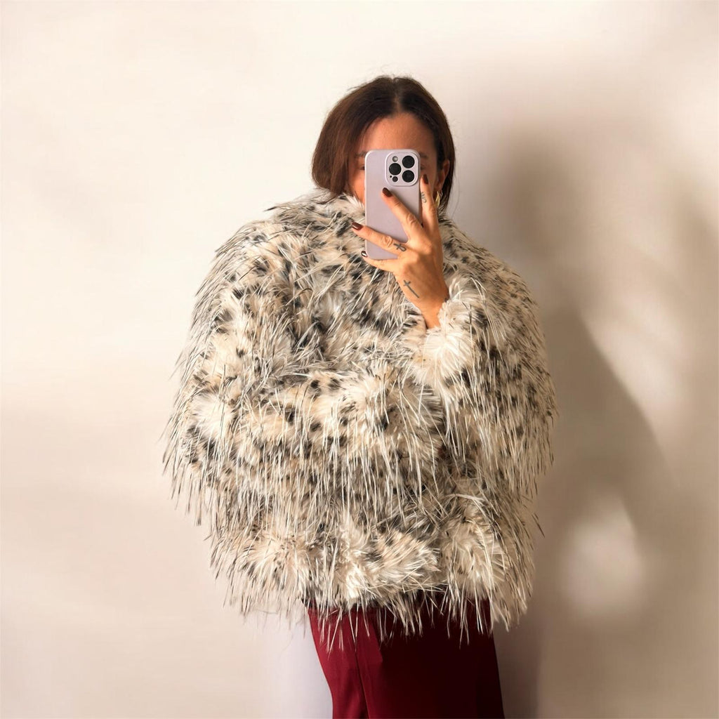 SPOTTED ECO-FUR✨24/48h DELIVERY✨