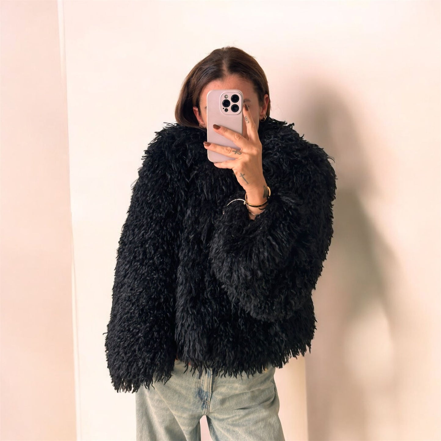 ECO-FUR JACKET✨DELIVERY 24/48h✨