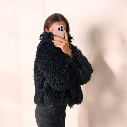 ECO-FUR JACKET✨DELIVERY 24/48h✨