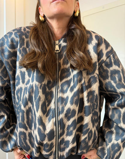 BOMBER ANIMALIER LUMINA