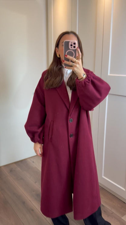 CAPPOTTO LUNGO OVERSIZE